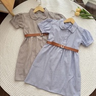 Latest Girls' Dresses 1-7 Years Old FREE Belt 1-7 Years