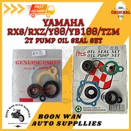 Yamaha RXS / RXZ / RX100 / YB100 / TZM Y80 / Y100 / Y110 2T Pump Oil Seal Set / Oil Pump Oil Seal Se