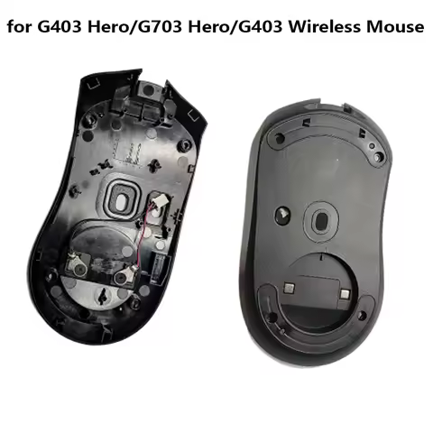 Mouse Lower Shell for G403 Hero/G703 Hero/G403 Wireless Mouse Feet Skates Mat + Mice Bottom Shell Co