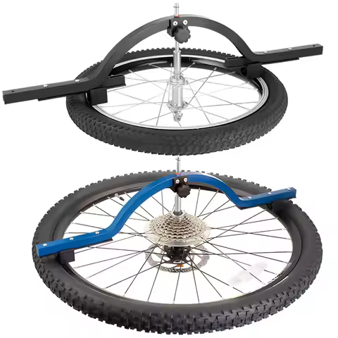 Bike Bicycle Professional Wheel Alignment Gauge Dish Dishing Tool for 12in-29in Wheelset