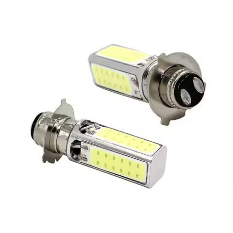 Pack-2 COB LED Headlight Bulb Lamp Lights 6000K For Suzuki Quadrunner LT160 LT160E LT230E LT230GE LT
