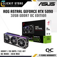 ASUS ROG Astral GeForce RTX™ 5090 32GB GDDR7 OC Edition Kad GPU Graphics Card | AT-RTX5090-O32G-G