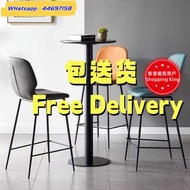 🌟包送貨- 鐵藝吧檯 工業風吧枱椅組合 酒吧高腳椅 高腳凳 高腳台 奶茶店咖啡店家用休閒桌椅 吧椅 table chair desk