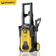 SOARFLY 1800W HighPressure Cleaner Tap Connect Foam 4 Nozzles 7M Hose For Home Car Wall & Garage use