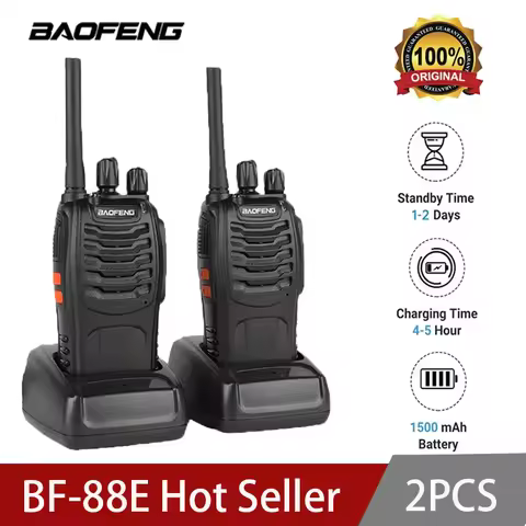 Baofeng BF-88E PMR Handheld Intercom Communicator 16 Channel Long-Distance Conversation Walkie Talki