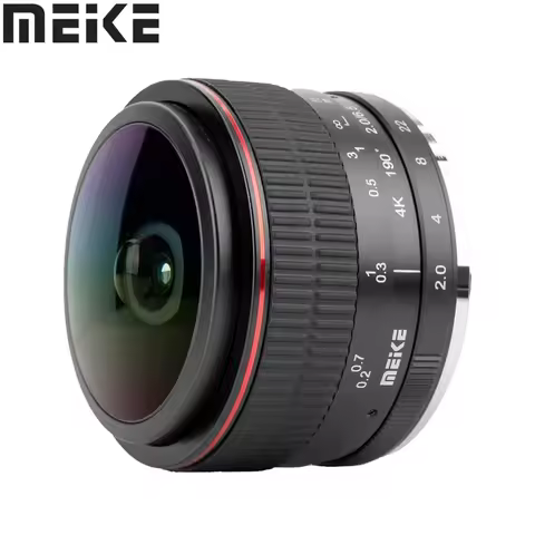 Meike 6.5mm f2.0 APS-C Ultra Wide Circular Fisheye Lens for Sony E Mount ZV-E10 ZVE10 II ZV-E1 A6000
