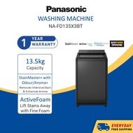 Panasonic Powerful Clean & Convenient Top Load Washing Machine (13.5Kg) Na-Fd135X3Bt