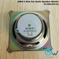 AIWA 20W 6 Ohm 4.1" (10.5cm) Diameter Audio Speaker Woofer With Magnet (81-559-672-01)