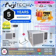 WINDOW AIRCON [FUJITECH] [FW-12IVT] [With installation]