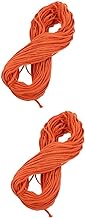 STOBOK 2 Rolls 5mm Eight-strand Cotton Rope Hand Woven Rope Diy Clothesline Plant Hanger Coat Hangers Macrame Rope Cotton Knitting Cord Hanging Tapestry Diy Rope Diy Woven Cotton Cord