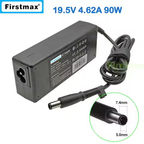 Power Supply 19.5V 4.62A 90W Laptop Charger for Dell Latitude E5500 E5510 E5520 E5530 E5540 E6500 E6