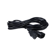 3 Pin IEC Female to 3 Pin IEC Male Cable (5M)