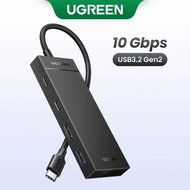 UGREEN USB C Hub 10Gbps 4 in 1 USB 3.2 Adapter with 4 USB-C 3.2, 4 Ports USB C Splitter Extender for
