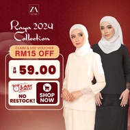 ZOE ARISSA BAJU KURUNG MODEN LACE Kurung Premium Satin Ironless Murah Kurung Hijau Kurung Nude Ivory RATNA Kurung Plain