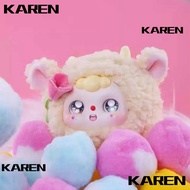 KAREN1 Doubao Plush Keychain, Box Stuffed Doll Box Doubao Plush Series Box, Kawaii Cartoon Bag Penda
