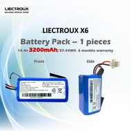 Replacemen Battery For LIECTROUX X6 / L200 / KHIND VC9K20 VC9E21Yeedi K600 K650 K680 K700 Tikom L900