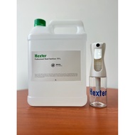 Hexter 5L professional 75% medical alcohol hand sanitizer 5L liquid base.