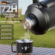 2L Thermos Insulated Water Bottle Stainless Steel Vacuum Flasks Large Tea Bottle Hot Water Bottle/Co