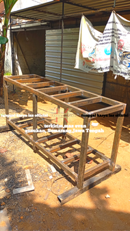 Dudukan Meja Aquarium Besi Rak Akuarium Besi Hollow Tempat Rak Aquarium Serbaguna Minimalis Kokoh