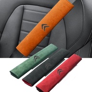 2pcs 32cm Car Seat Belt Shoulder Strap Protector for Citroen C5 C1 C4 C3 DS3 DS5 DS4 Jumper Berlingo