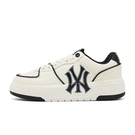 รับประกันแท้ MLB NY Trainer ชายและหญิง รองเท้ากีฬา รองเท้าผ้าใบ 3ASXCA12N-50WHS-รับประกัน 3 ปี