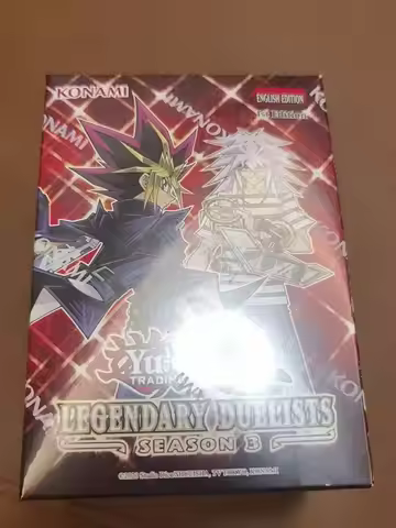 Yugioh KONAMI Duel Monsters Legendary Duelists: Season 3 LDS3 English TCG Collection Sealed Booster 