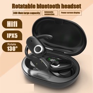 Hanging Ear Type Bluetooth Headset Large Battery Life Digital Display Noise Cancellation Game Wirele