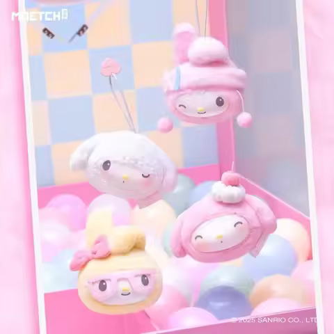 In Stock Genuine Cute Sanrio My Melody Sweet Bunny Series Blind Box Vinyl Plush Trendy Toys Squishy 