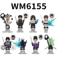Suitable for Lego Naruto Uchiha Sasuke Itachi Waterstop with Soil Building Blocks Minifigure Toy WM6