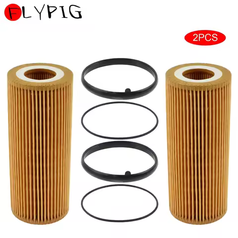 2PCS Engine Oil Filter for Touareg Porsche Cayenne Audi A4 A5 A7 A8 S4 Q5 Q7 VW Golf Jetta Passat Po