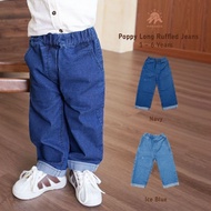 Mirtakids Aspen Baggy Pants for Children (1-6 years) | Unisex Kids Basic Jeans | Jeans Jeans