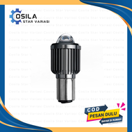 Lampu LED Laser D2 BA20D Vespa Thunder 12 Volt 2 Warna 12V