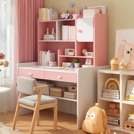 Desk Integrated Table Junior High School Students Writing Desk Computer Desk Liftable Household Girl