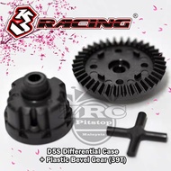 ZRC 3Racing SAK-D501 Gear Differential Housing Set Plastic Bevel Sakura D5S RR Bevel Spare Part