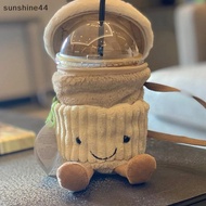 shine Creative Cartoon Coffee Milk Tea Bag Fashion Crossbody Bag For Women Girls Funny Cup Holder Ba