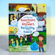 Usborne Lift-the-Flap Questions and Answers About Recycling and Rubbish