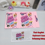 ไทย-อังกฤษ เคสคีย์บอร์ด keyboard เคส Samsung Galaxy Tab S10FE 13.1นิ้ว S10+12.4นิ้ว S6 Lite 10.4นิ้ว