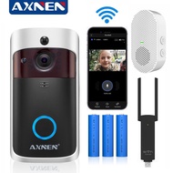 AXNEN V5 Smart IP Video Intercom WIFI Video Door one Door Bell WIFI Doorbell Camera IR Ala Wireless Security Camera