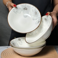 Soup Noodle Bowl Household Ceramic Large Capacity 2025 New Style 8-Inch Bucket Bowl Underglaze Color