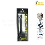 M&G E-Take Simple Office Desk Pen / Bank Counter & Table Top Writing Ballpen 0.7mm Black ABP64873
