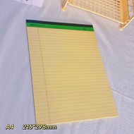 1 Pack Notepad Set Wide Ruled Legal Pads 1 Pack Notepad Set Lined Yellow Paper Notepads Yellow Legal