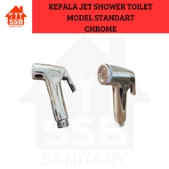 Jet SHOWER Head BIDET WC TOILET CHROME SHOWER BIDET STD