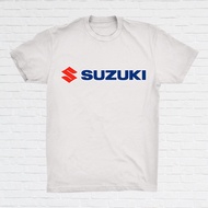 Suzuki T-Shirt Baju Round Neck Men Women Cotton