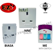 3 WAY ADAPTER NNE 3WAY ADAPTOR ADAPTER WITH SWITCH 13A PLUG