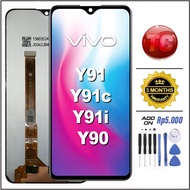 LCD VIVO Y91 Y91c Y91i Y90 Original Fullset Ori Compatible For Glass Touch Screen Digitizer