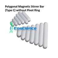 Magnetic Stirrer Bar PTFE coated Polygon, Type C without Pivot Ring