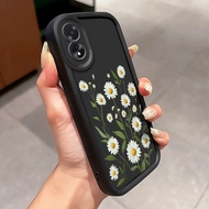 MATA HP OPPO A18 A38 A2x Phone Case Small Daisy Pattern Case Phone Case Sky Eye Phone Case Silicone 