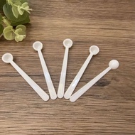 0.1g Mini Spoon 0.2ml Plastic Liquid Measuring Spoon Powder Spoon Bulk ZY11035