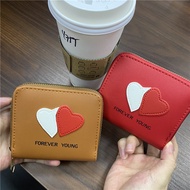 VVSC Zipper Korean Ladies Mini Short Card Wallet 32279 12x10cm