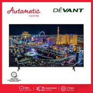 Devant UHD 55UHD204 55-inch Ultra HD Smart TV with Dolby Vision and VIDAA Voice Command Television